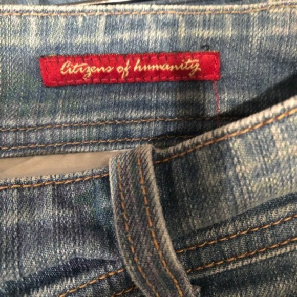 Citizens of Humanity flare trouser jeans size 27 - Picture 9 of 11